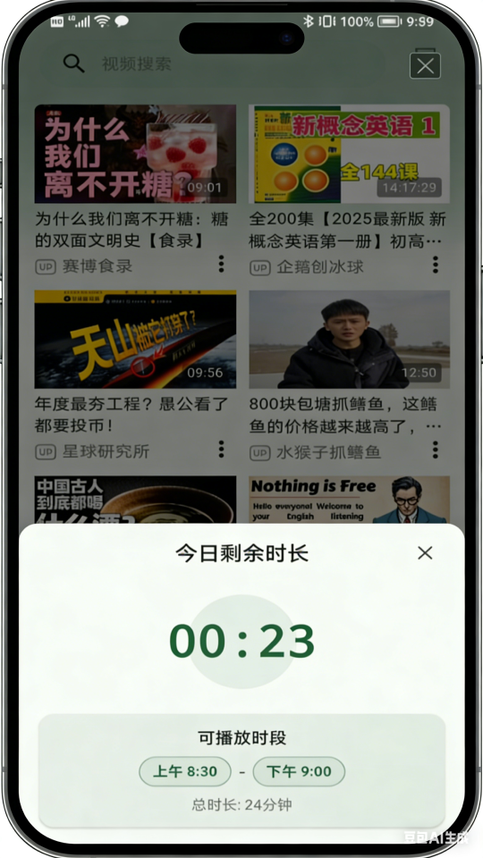 小晓视频 App 首页